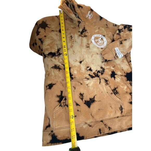 The Arm Bar Soap Company Hoodie Logo Unique Tie Dye Hoodie Men's Sz L - Picture 10 of 13